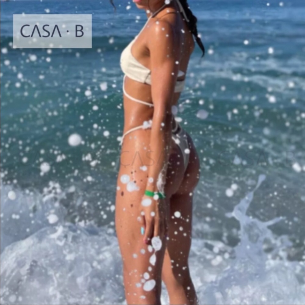 NEW to CASA B💫| Aurora Velvet Crush Multi-Way 3 Piece Bikini Set - Picture 9 of 15